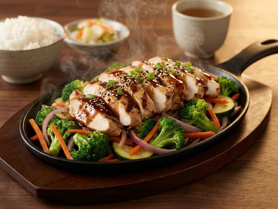 Chicken Teriyaki meal prep
